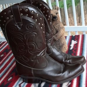 Johnson cowboy boots Womens 8.5